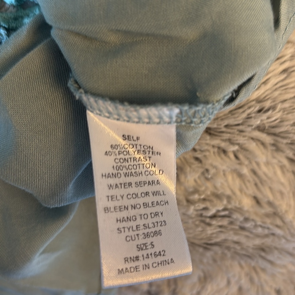 Sage Green Women's Top - Picture 6 of 6
